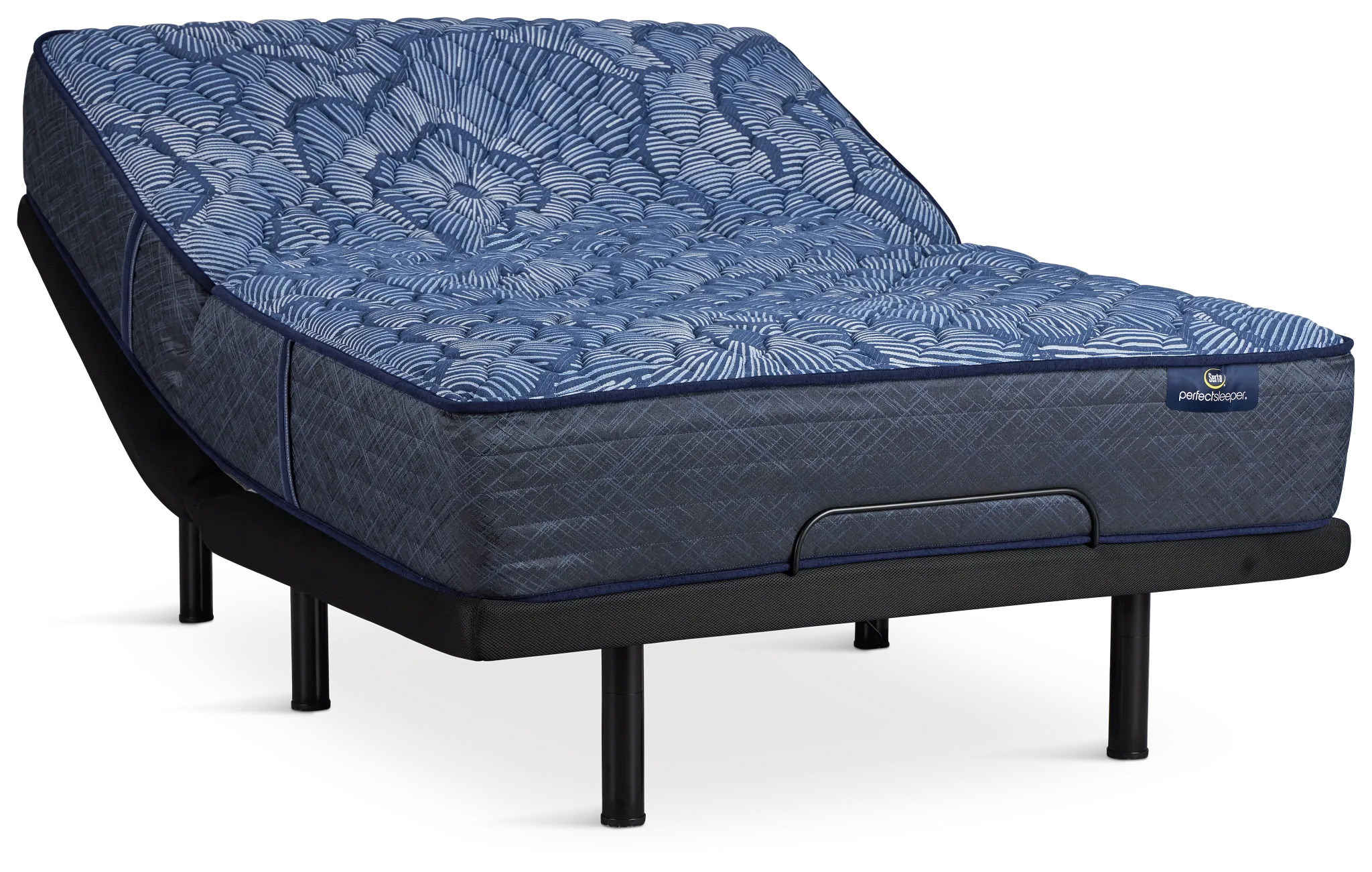 Serta Perfect Sleeper Cobalt Calm Extra Firm Deluxe Adjustable Mattress Set