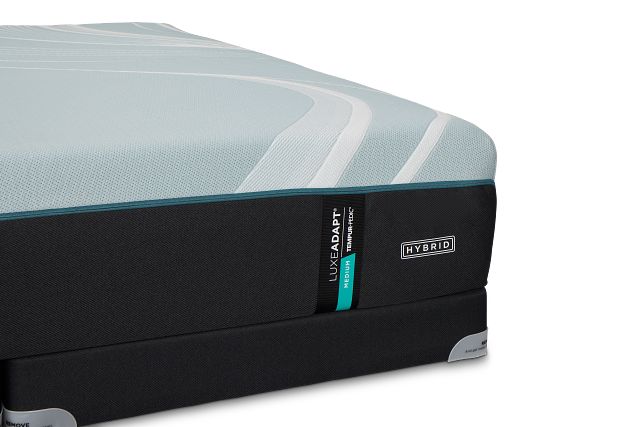 Tempur-pedic Tempur-luxeadapt Medium Hybrid Low-profile Mattress Set