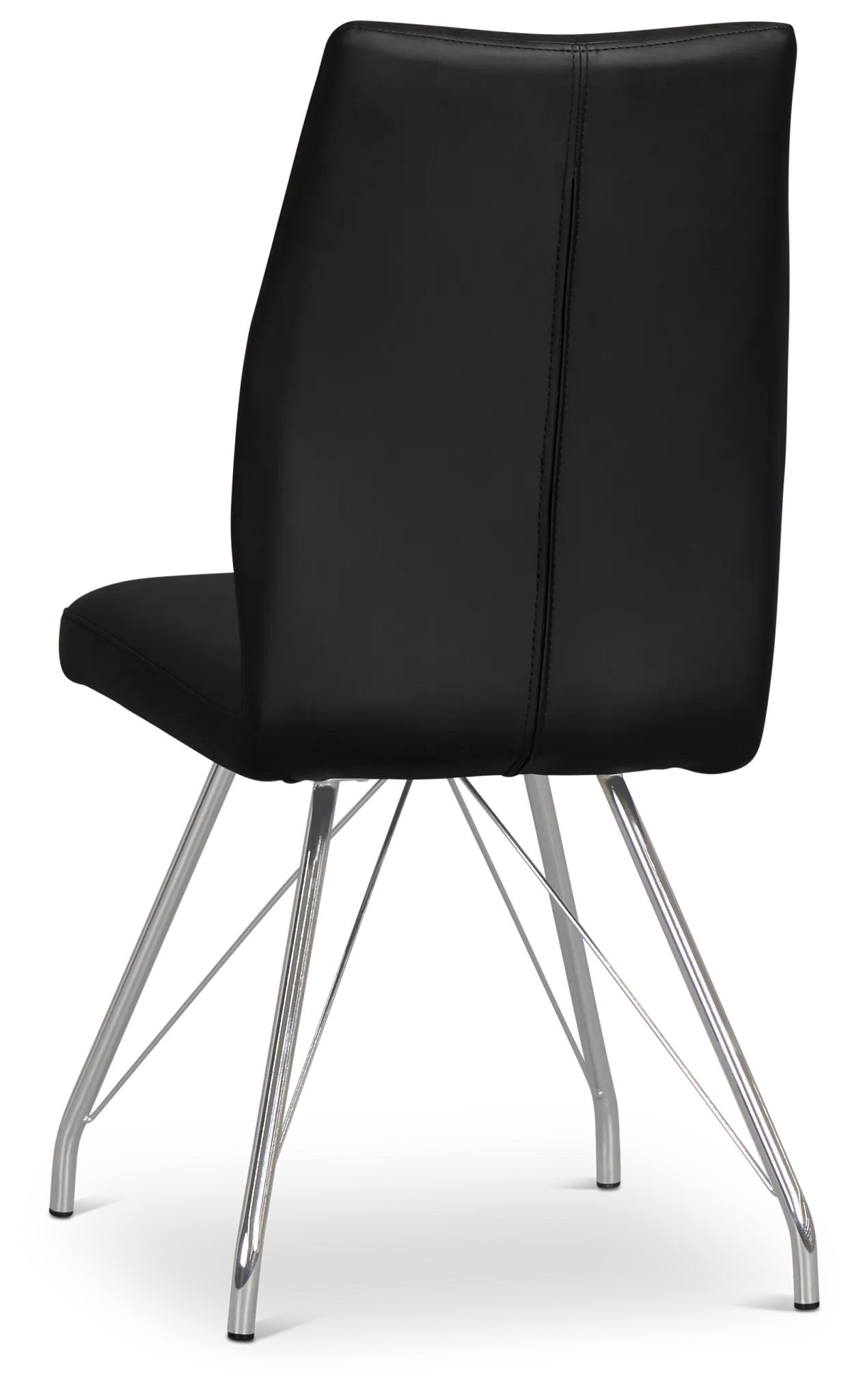 Lima Black Upholstered Side Chair