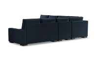 Edgewater Joya Dark Blue Large Two-arm Sectional