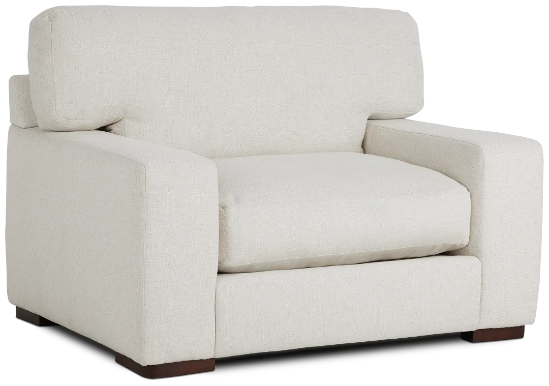 Veronica White Down Chair