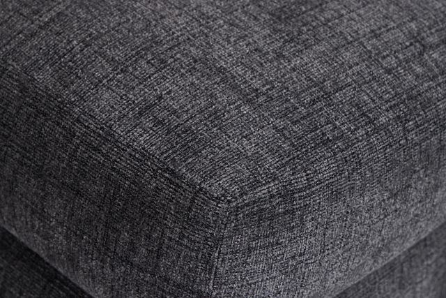 Maxie Dark Gray Micro Ottoman