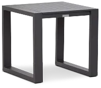 Linear2 Dark Gray Aluminum End Table