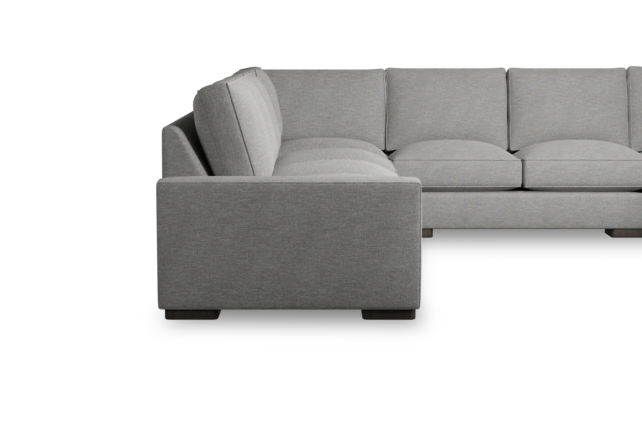 Edgewater Victory Gray Large Right Chaise Sectional Edgewater Victory Gray Large Right Chaise Sectional