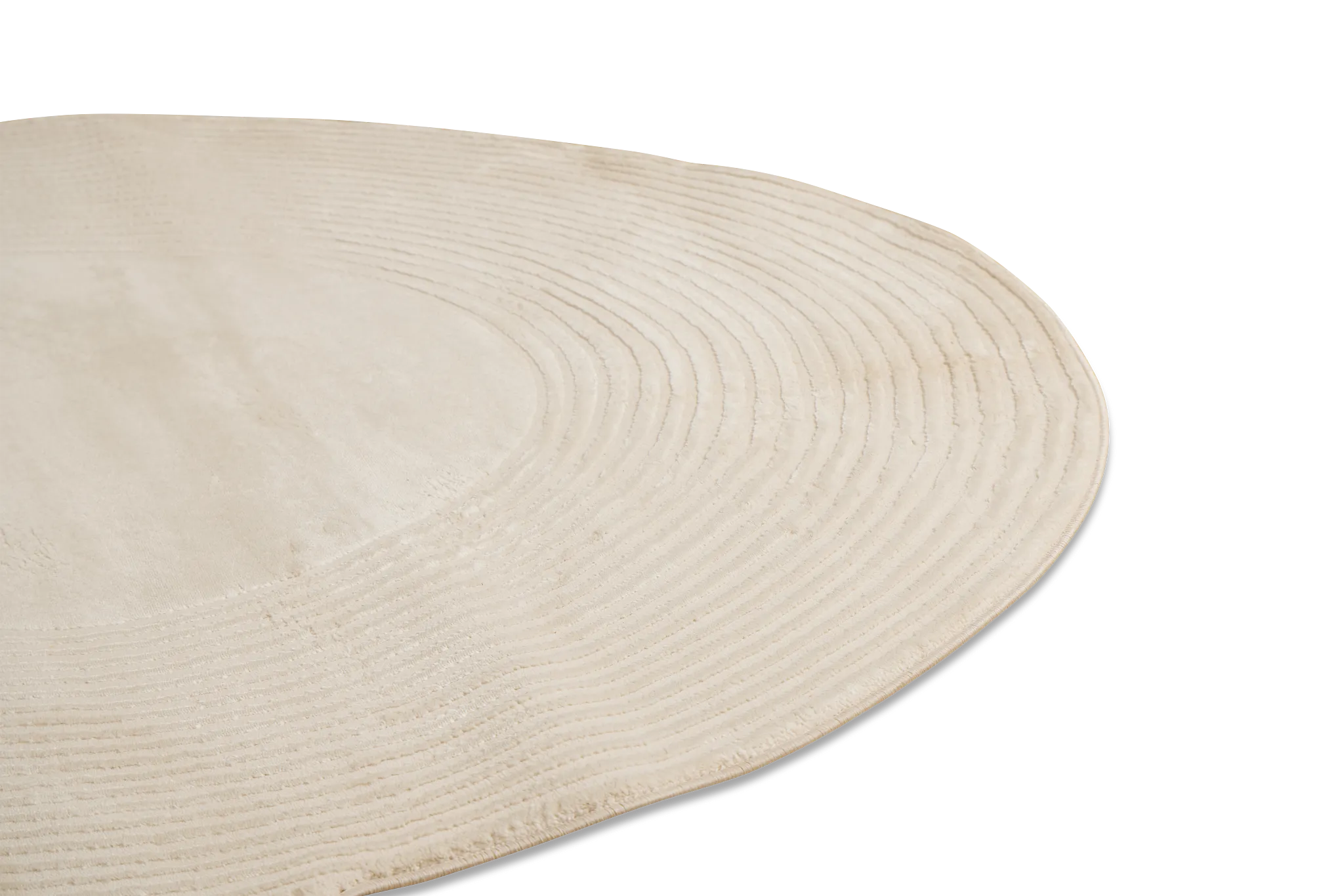Anat White 9x13 Area Rug