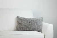 Sutt Gray Lumbar Accent Pillow