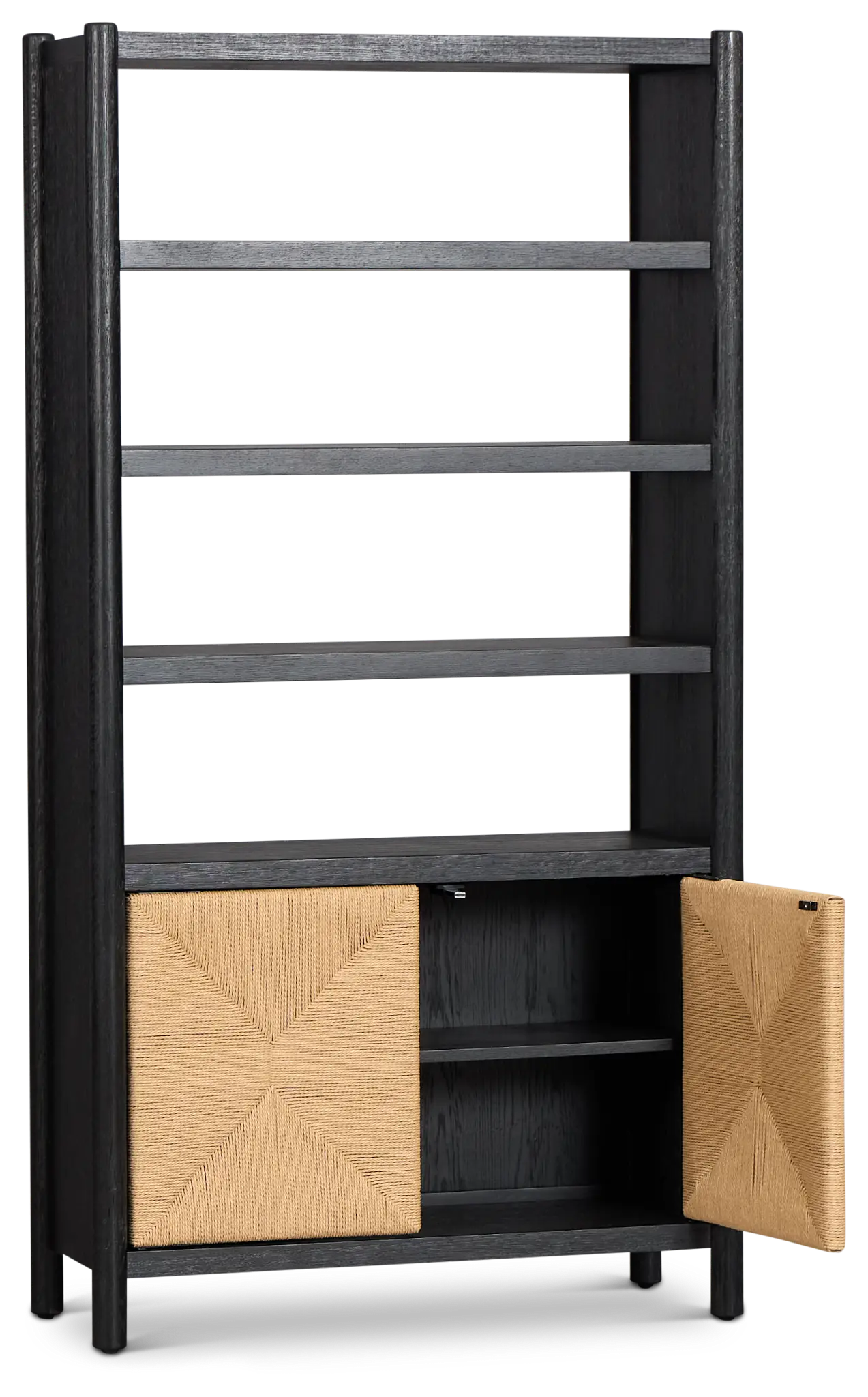 Santorini Black Bookcase Santorini Black Bookcase