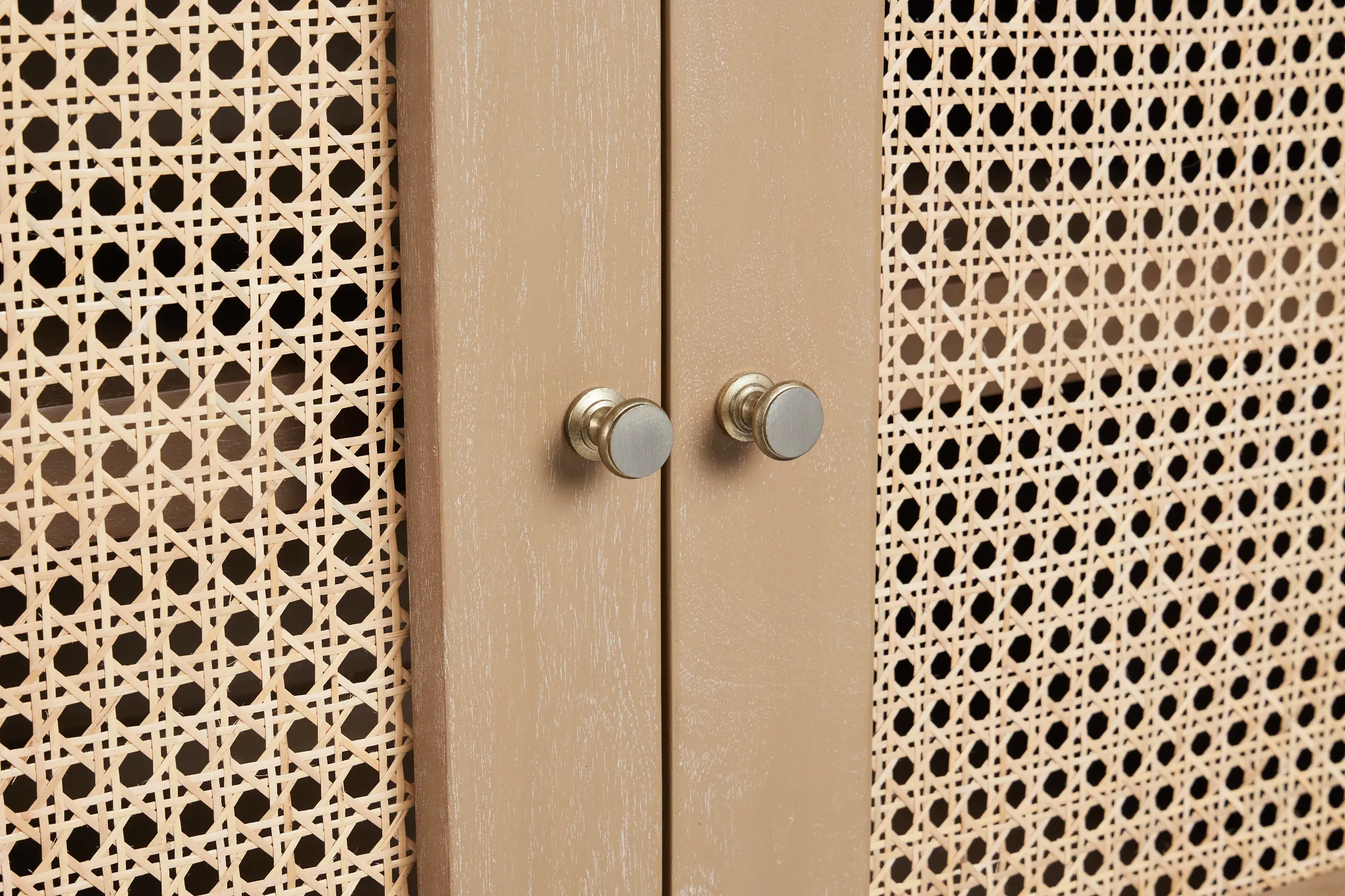 Sarta Light Tone Four-door Cabinet