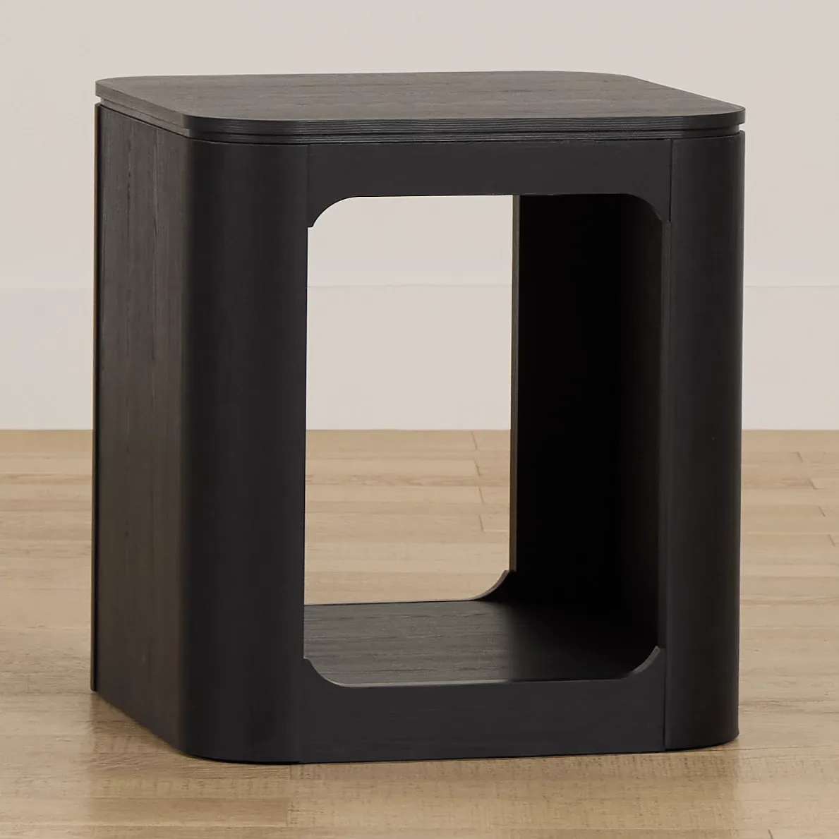 Emory Black End Table