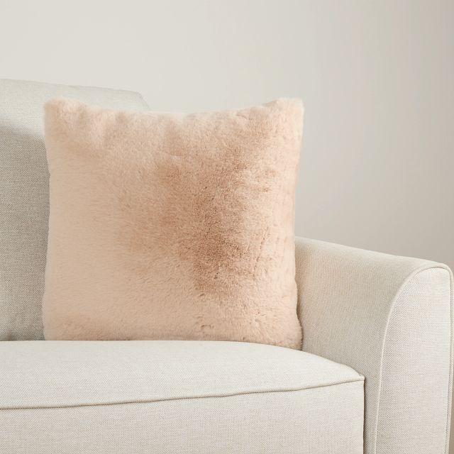 Kaycee Light Pink 18" Accent Pillow