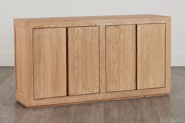 Soni Light Tone Four-door Cabinet