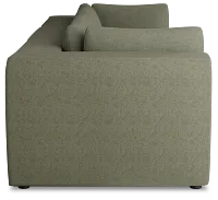 Destin Sutton Green Fabric 3 Piece Modular Sofa