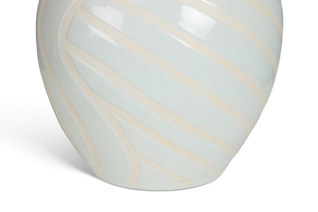 Mack Light Blue Table Lamp