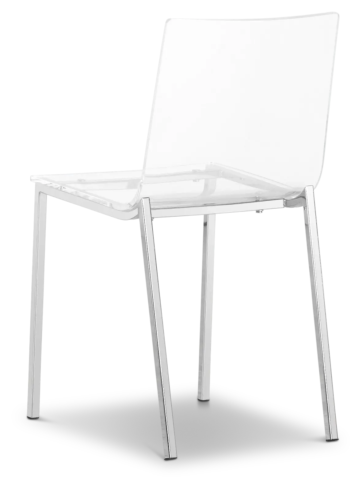 Denmark Acrylic Side Chair Denmark Acrylic Side Chair
