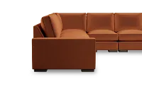 Edgewater Joya Orange Large Two-arm Sectional