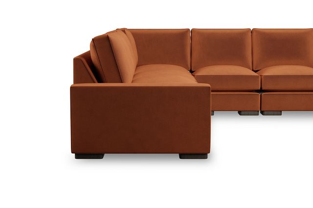 Edgewater Joya Orange Large Two-arm Sectional