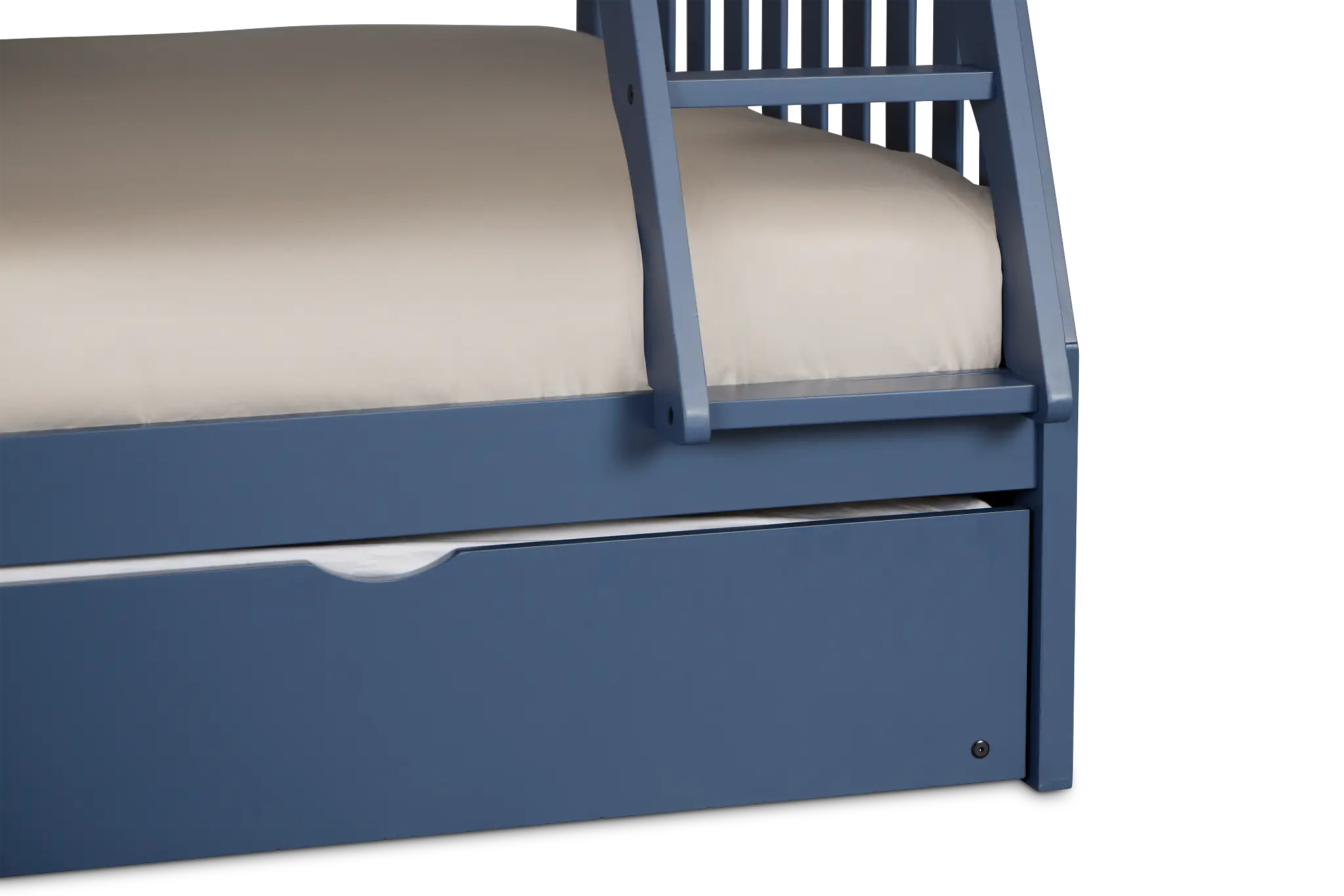 Charleston Dark Blue Trundle Bunk Bed Charleston Dark Blue Trundle Bunk Bed