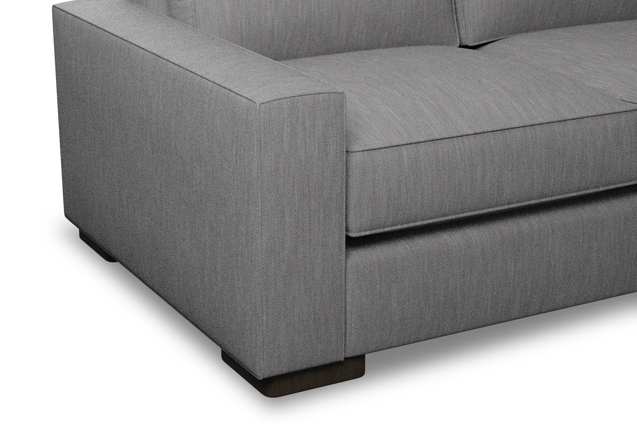 Edgewater Revenue Gray 96" Sofa W/ 3 Cushions Edgewater Revenue Gray 96" Sofa W/ 3 Cushions