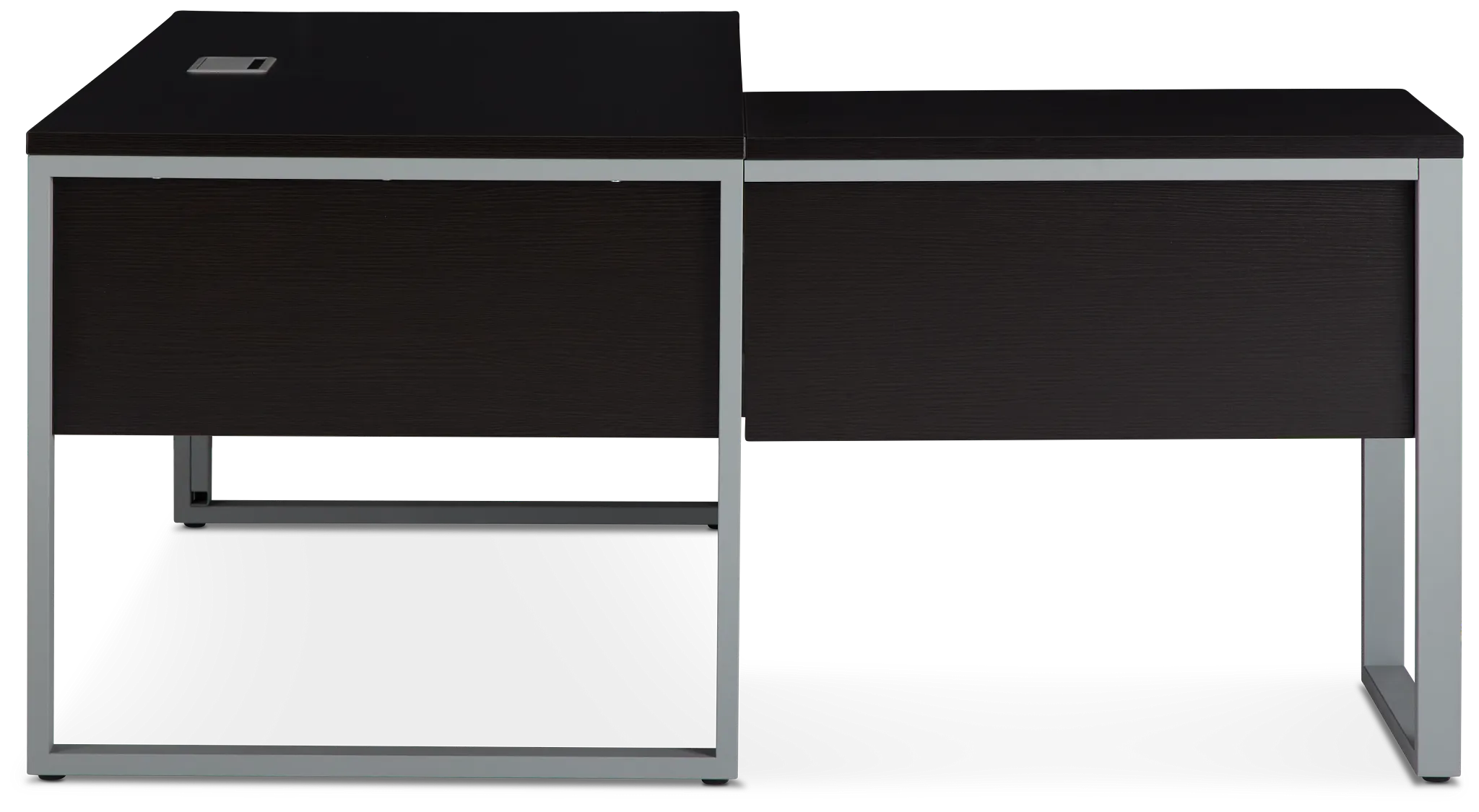 Clark Dark Tone 32" Return Desk