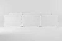Destin Revenue White Fabric 8-piece Modular Sectional