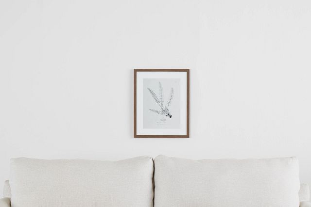 Needle Gray Framed Wall Art