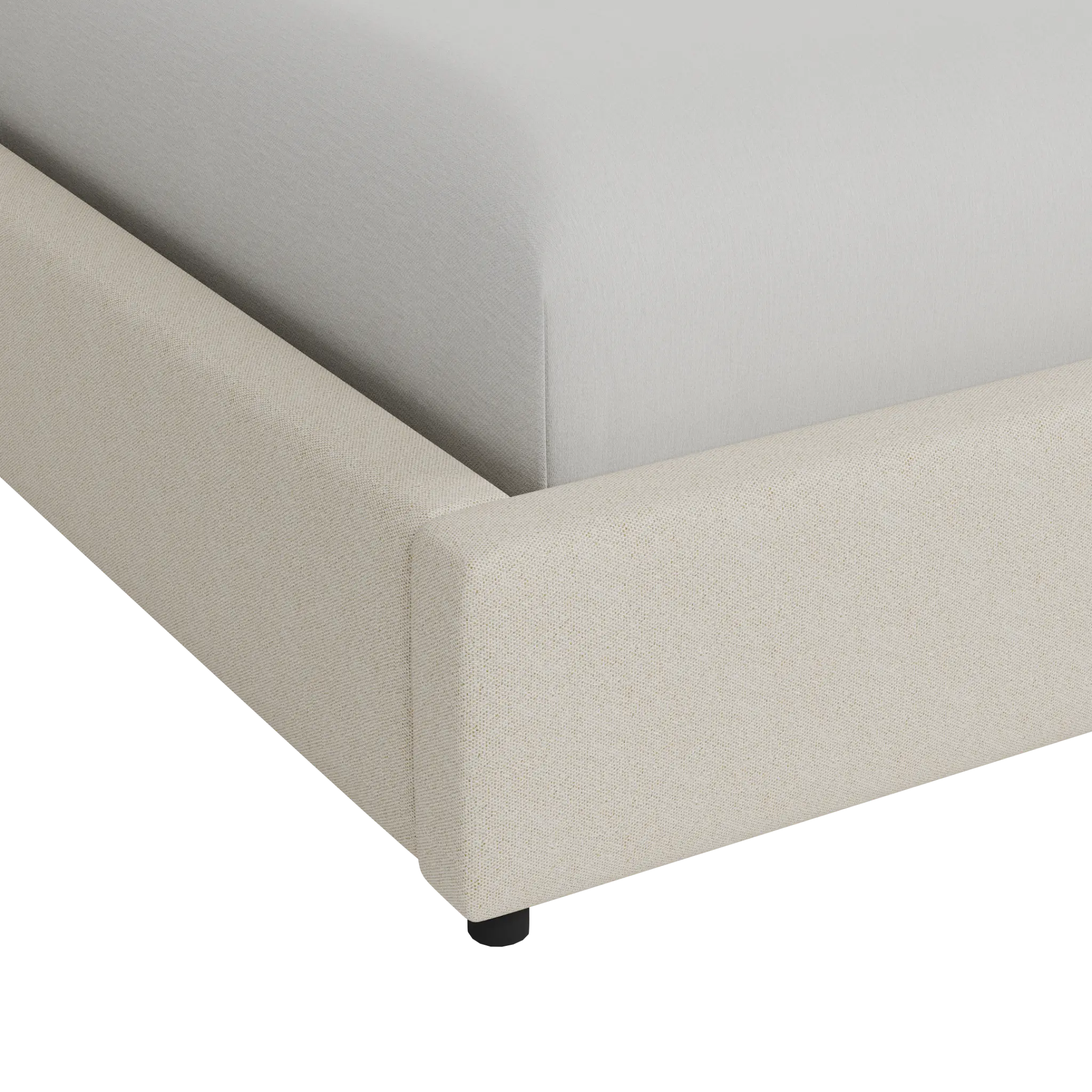 Grayton Gellar Green 44" Upholstered Platform Bed Grayton Gellar Green 44" Upholstered Platform Bed