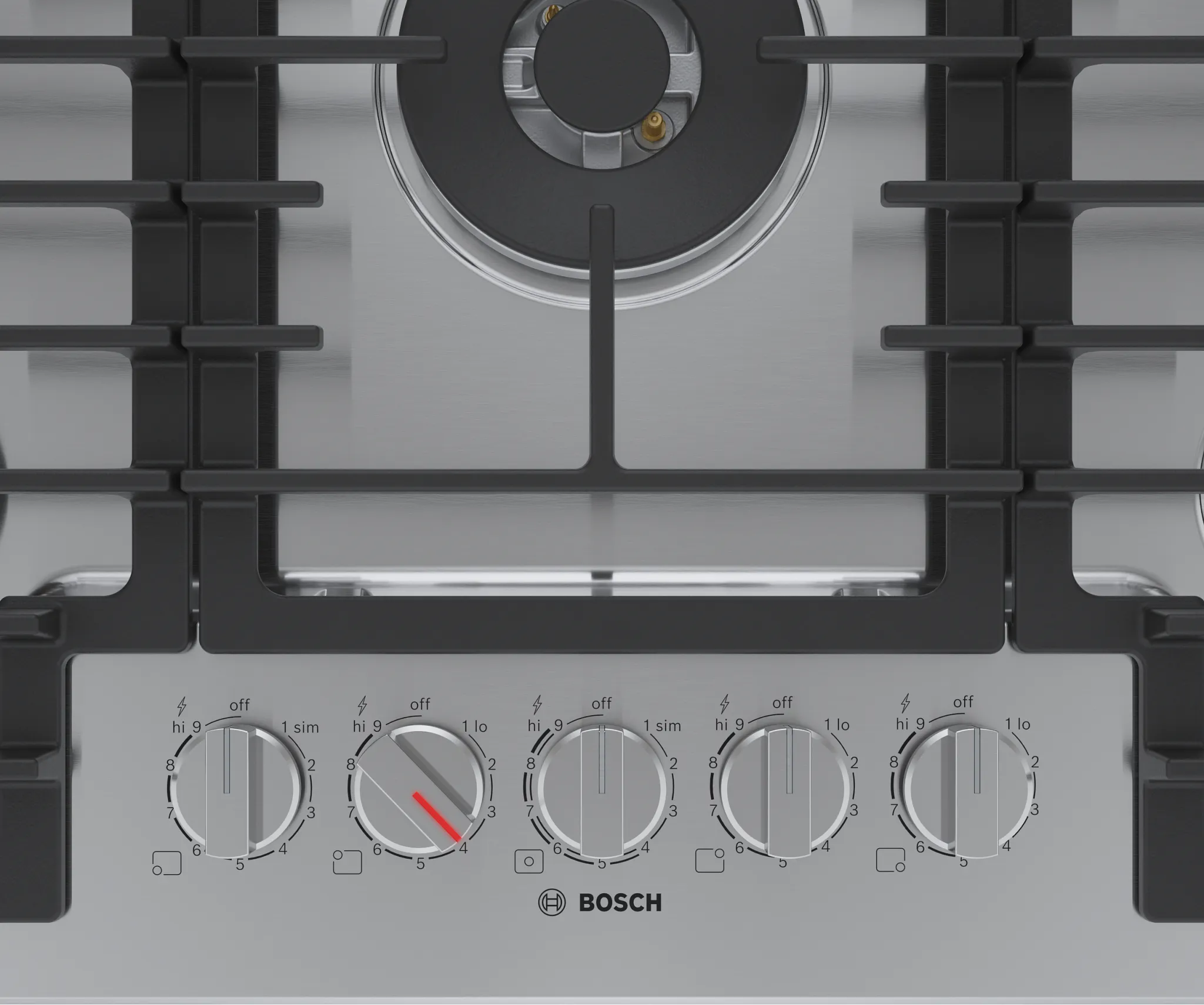 Bosch 800 Series Stainless Steel 30" Gas Cook Top