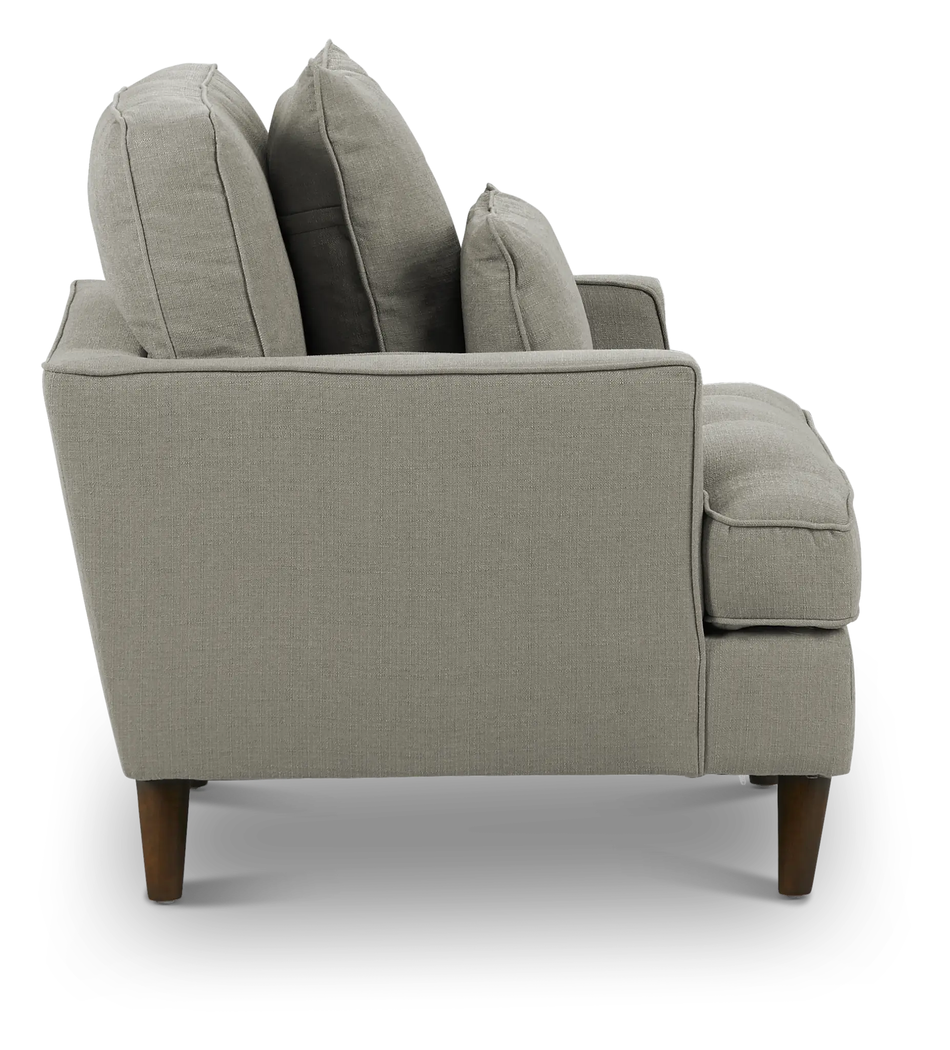 Tori Light Gray Fabric Chair Tori Light Gray Fabric Chair
