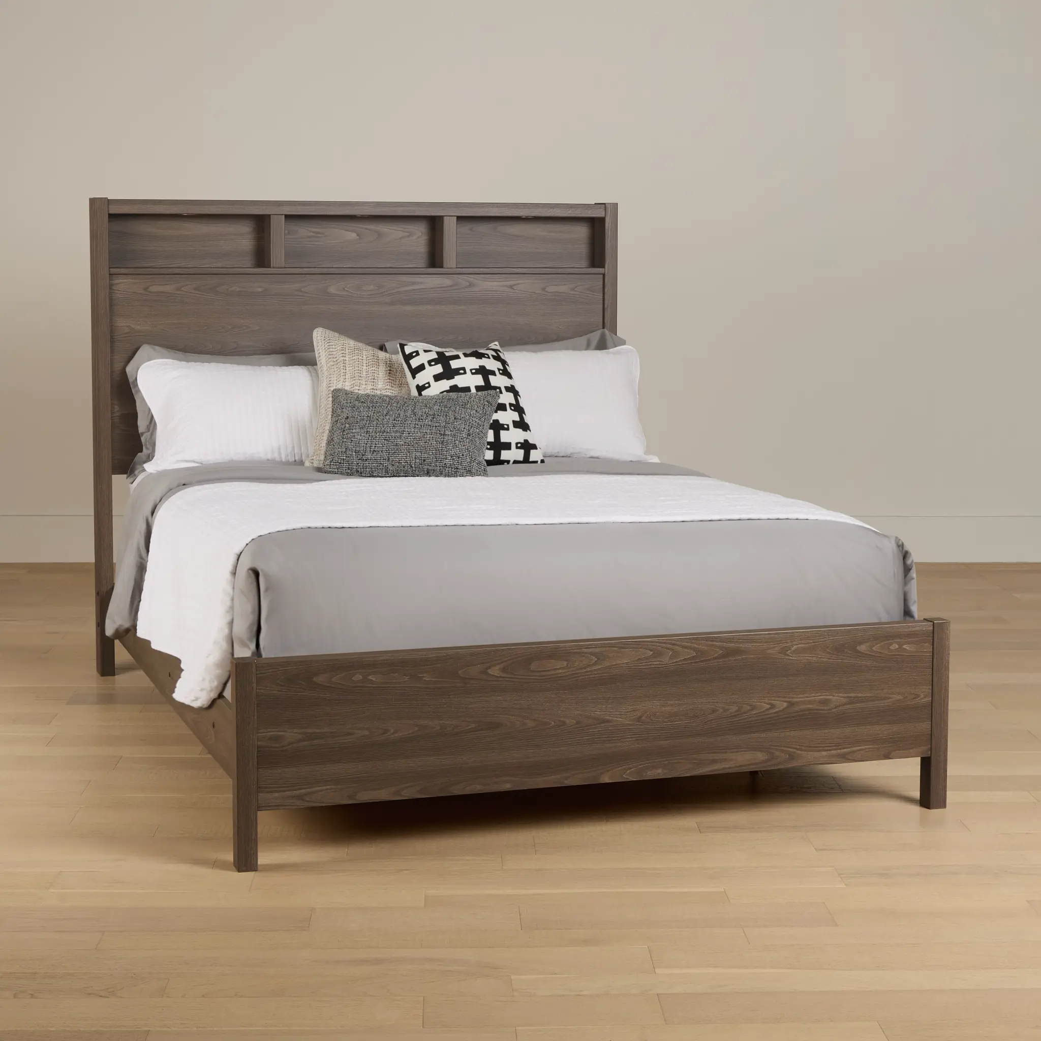Warren Gray Panel Bed Warren Gray Panel Bed