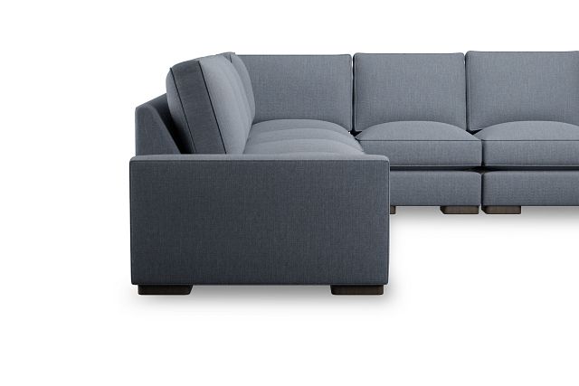 Edgewater Victory Dark Blue Large Two-arm Sectional