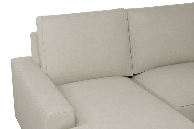 Edgewater Suave Beige Medium Left Chaise Sectional