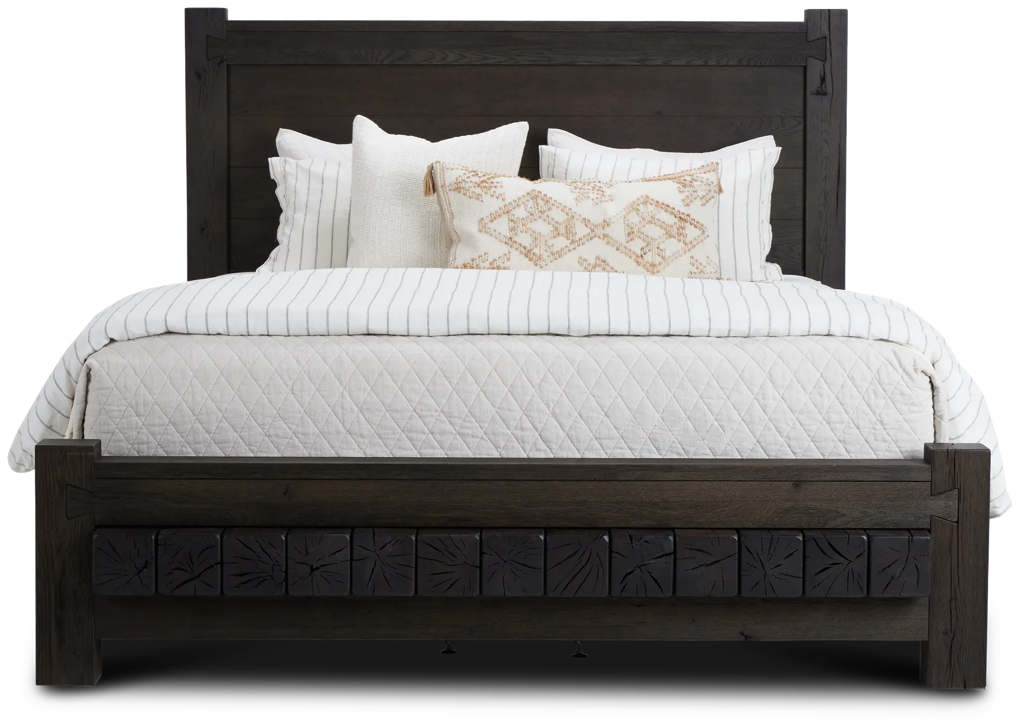 Salt Lake Dark Tone Platform Bed Salt Lake Dark Tone Platform Bed