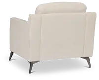 Talia Light Beige Fabric Chair