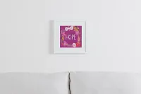 Hope Multicolored Framed Wall Art