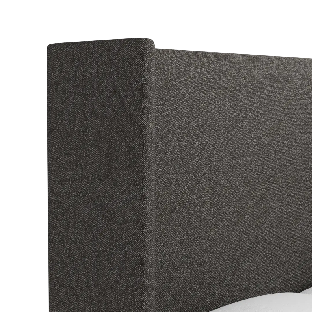 Captiva Elite Dark Gray 60" Upholstered Shelter Bed Captiva Elite Dark Gray 60" Upholstered Shelter Bed