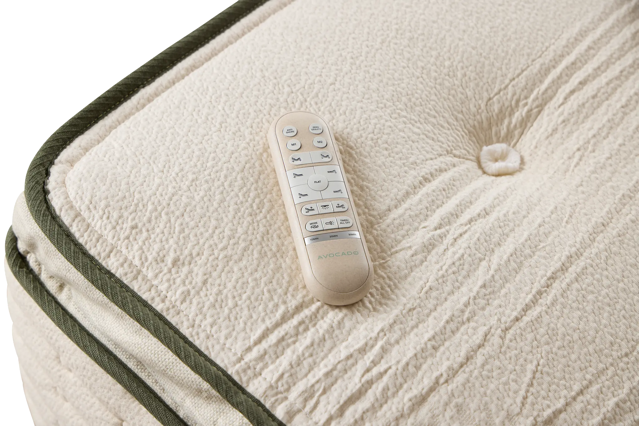 Avocado Green Cushion Firm Eco Adjustable Mattress Set Avocado Green Cushion Firm Eco Adjustable Mattress Set