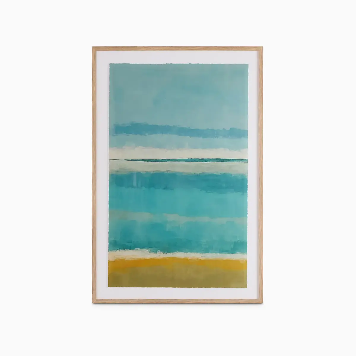 Thali Teal Framed Wall Art