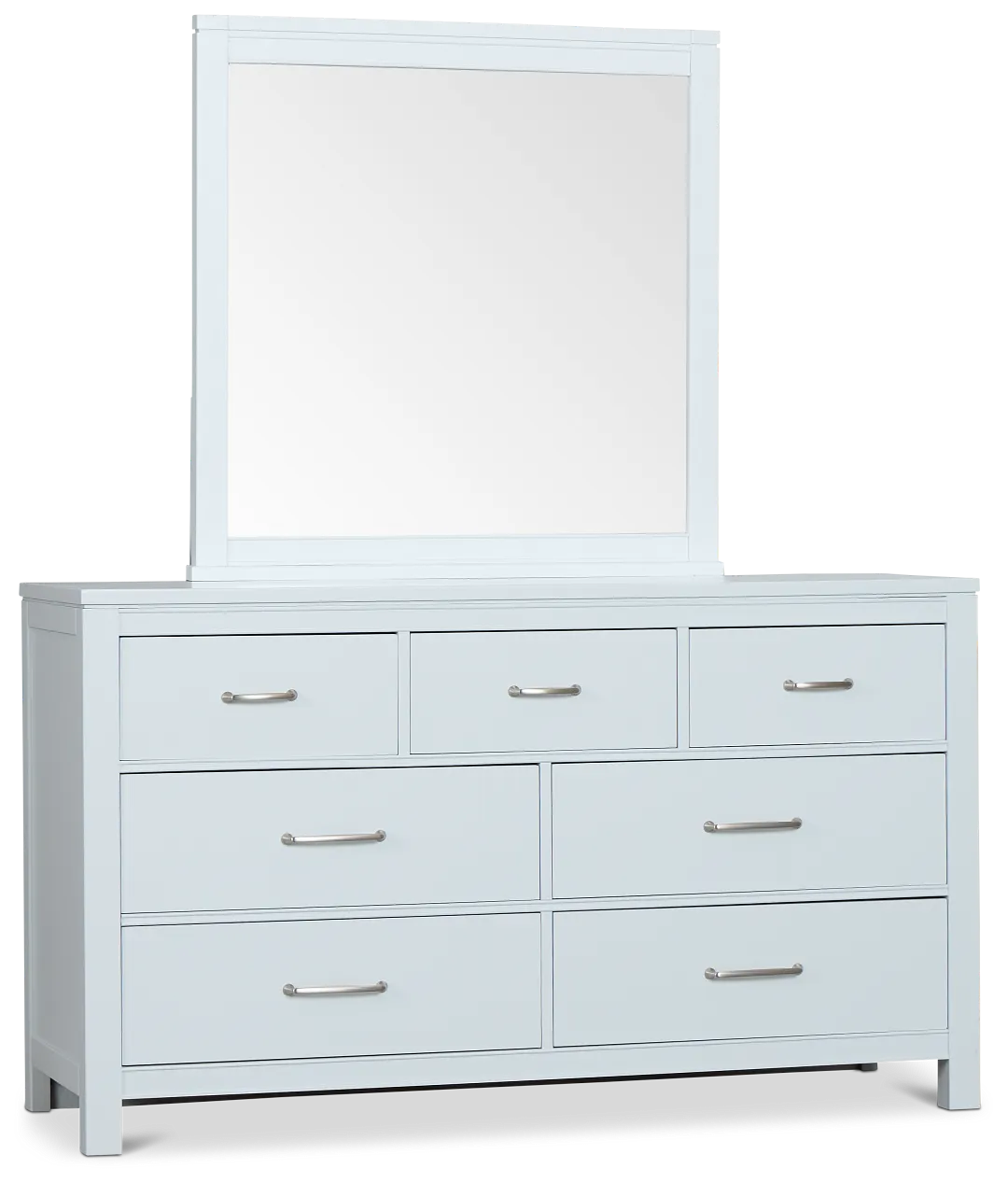 Carolina Light Blue Dresser & Mirror