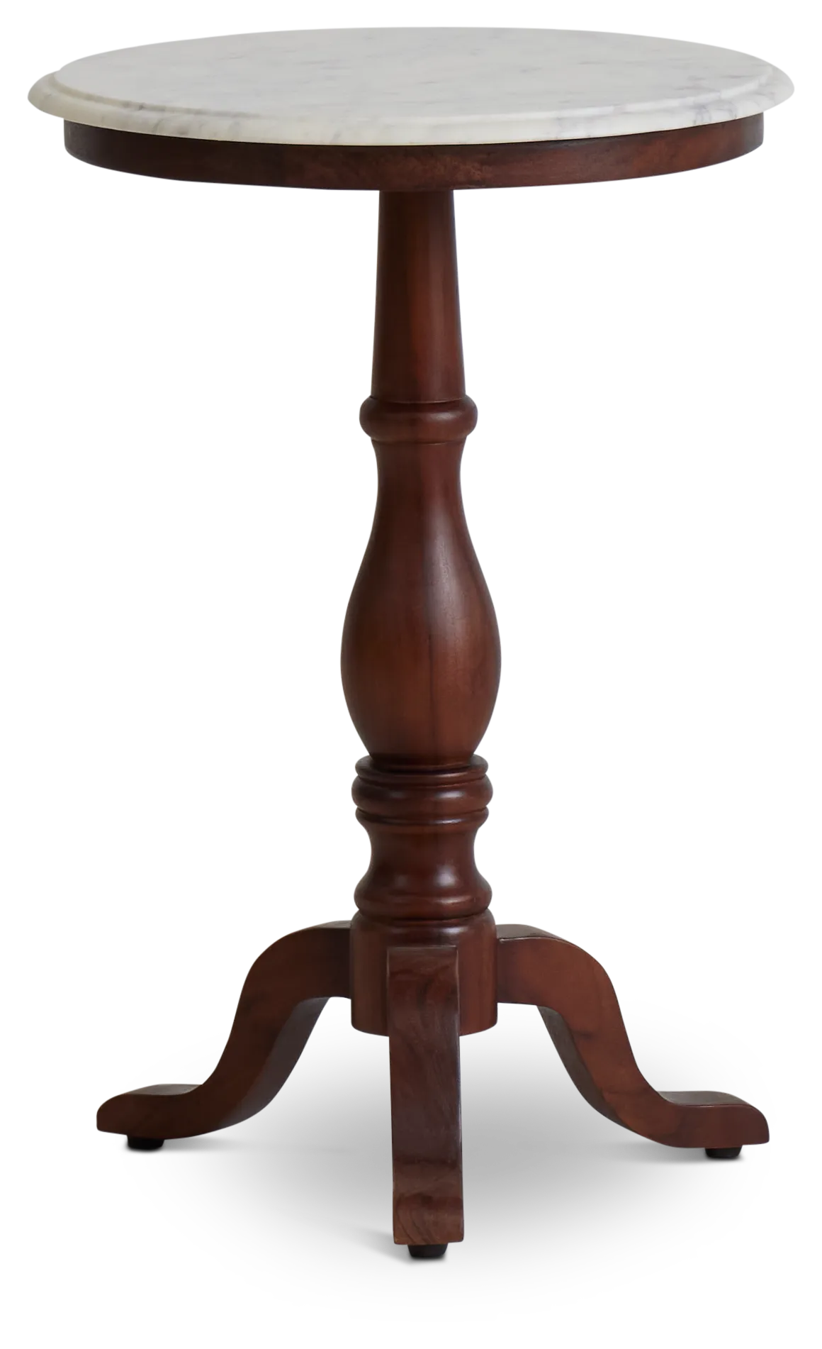 Jude White Accent Table