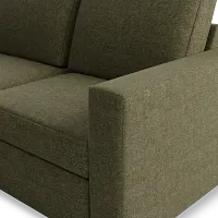 Citymod Green Fabric 8-piece Modular Sectional