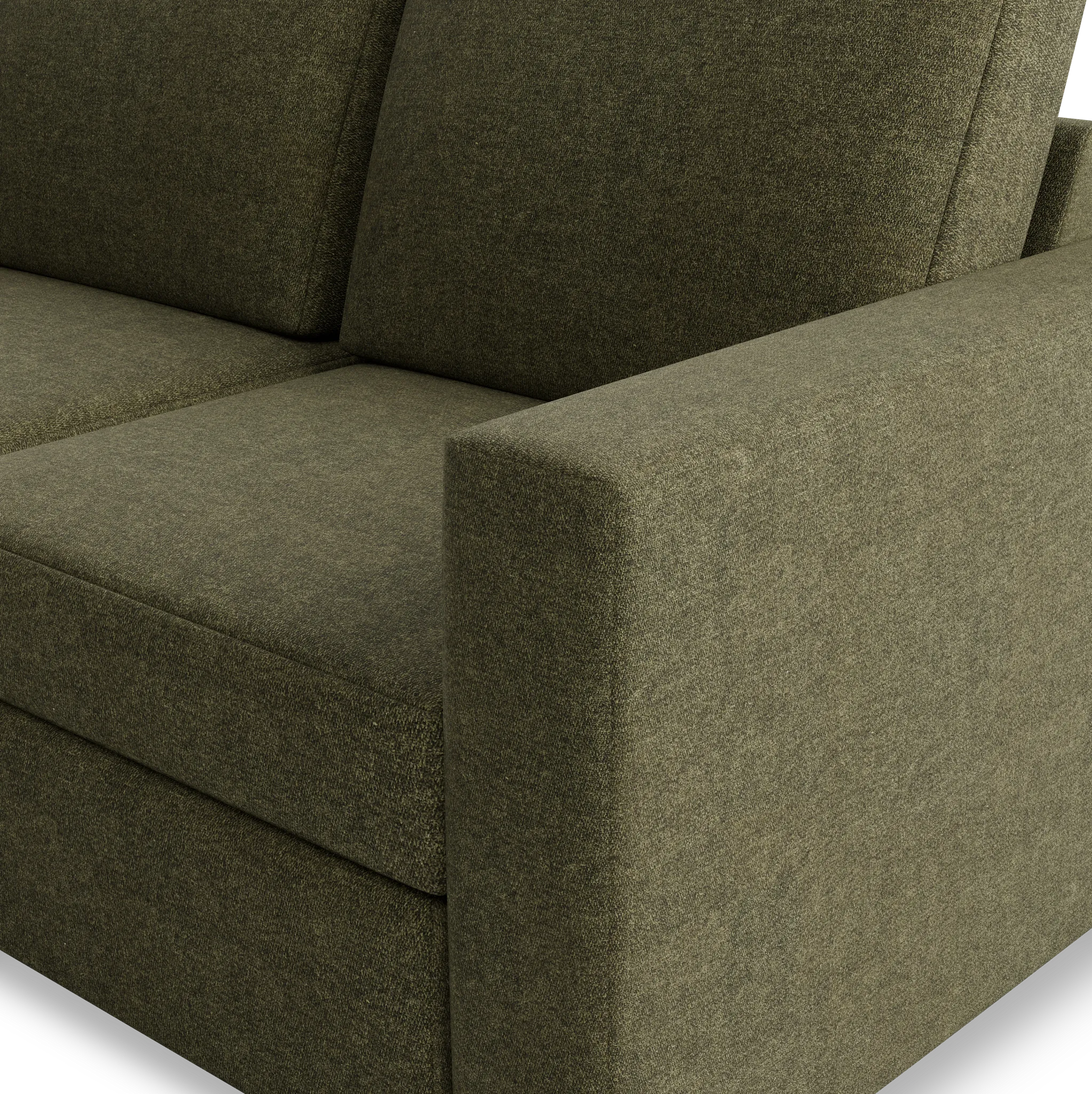 Citymod Green Fabric 8-piece Modular Sectional