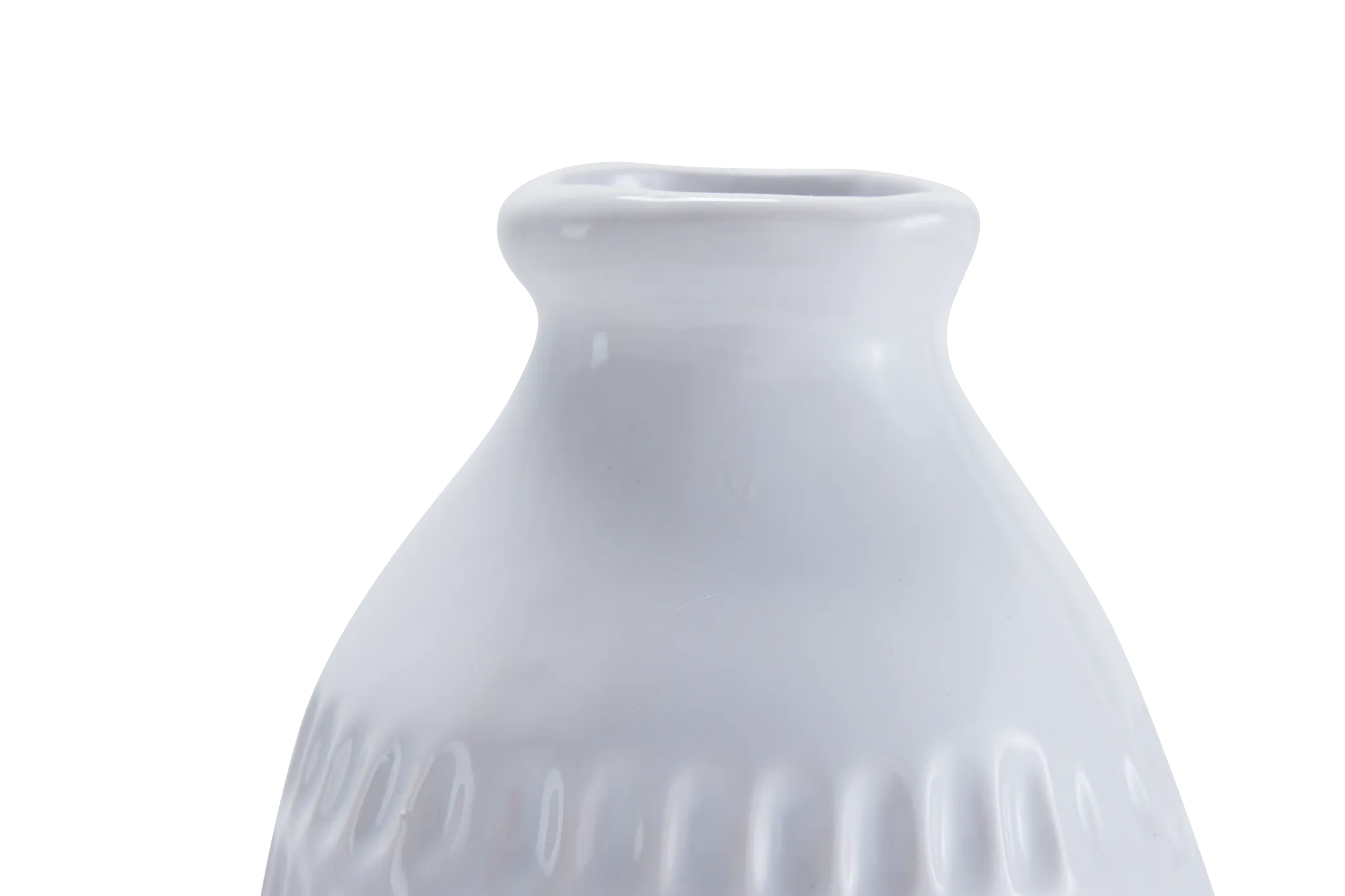 Celia White Small Vase