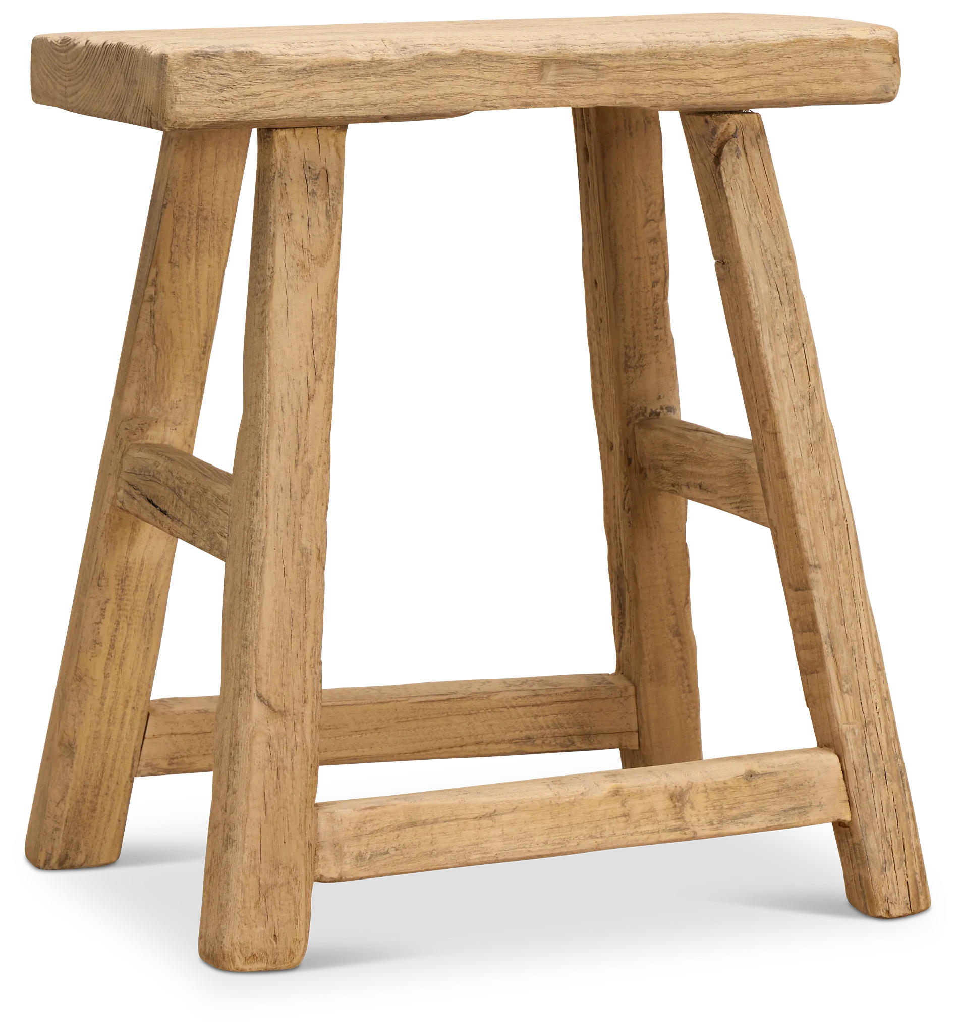 Nash Light Tone Square Stool