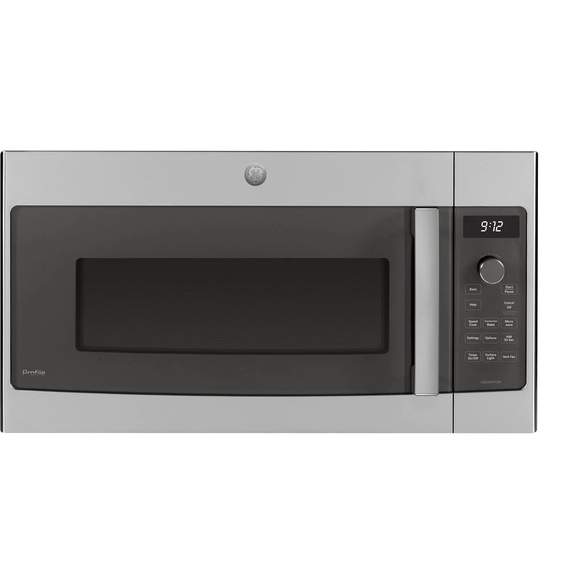 Ge Profile 9120 Series Stainless Steel Over-the-range Microwave Ge Profile 9120 Series Stainless Steel Over-the-range Microwave