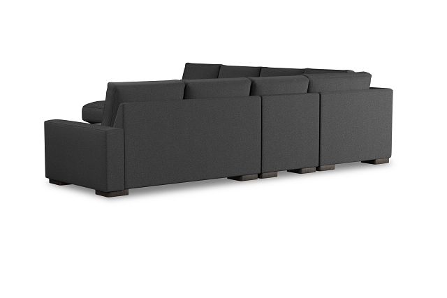 Edgewater Delray Dark Gray Large Left Chaise Sectional