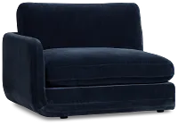 Jules Dark Blue Velvet Left Chair