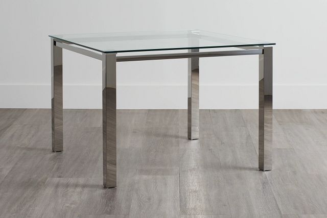 Skyline Glass Square Table