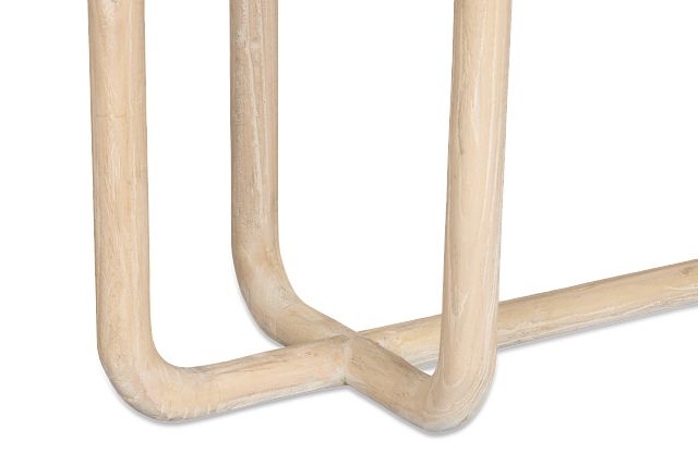 Kairo Light Tone Oval Console Table