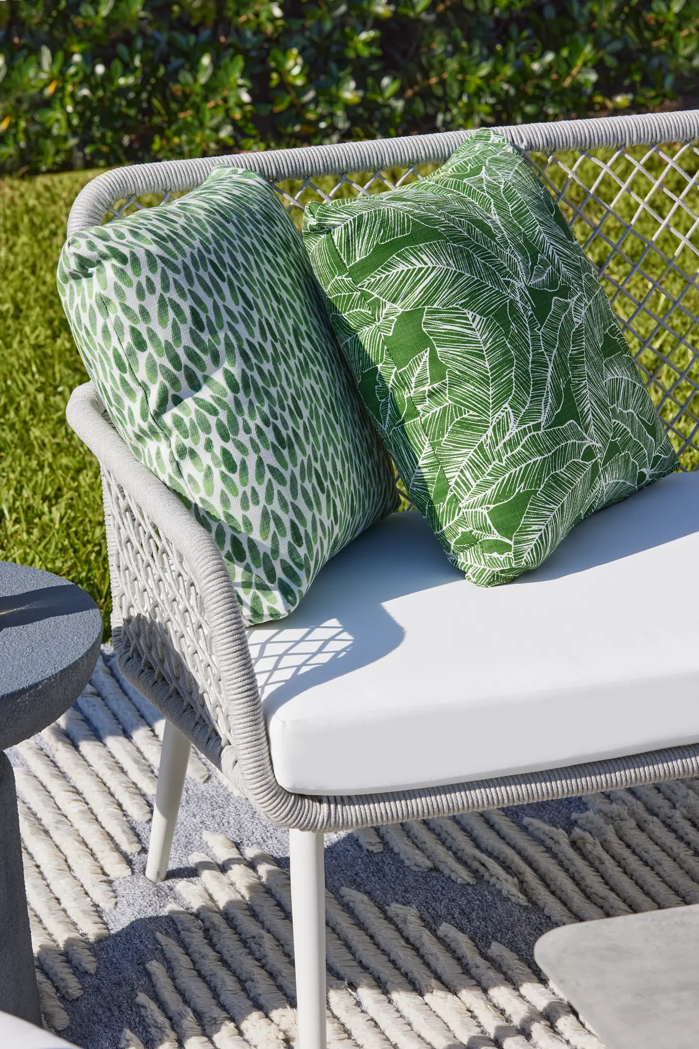 Andes Gray Woven Sofa Andes Gray Woven Sofa