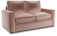 Siesta Joya Light Pink Fabric Loveseat